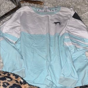 Victoria’s Secret pink sweatshirt